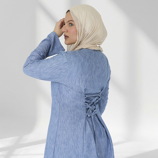 Blue Modern Tunic Dress