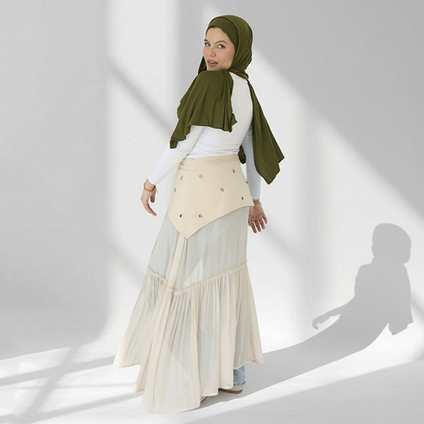 Beige Mada Dress